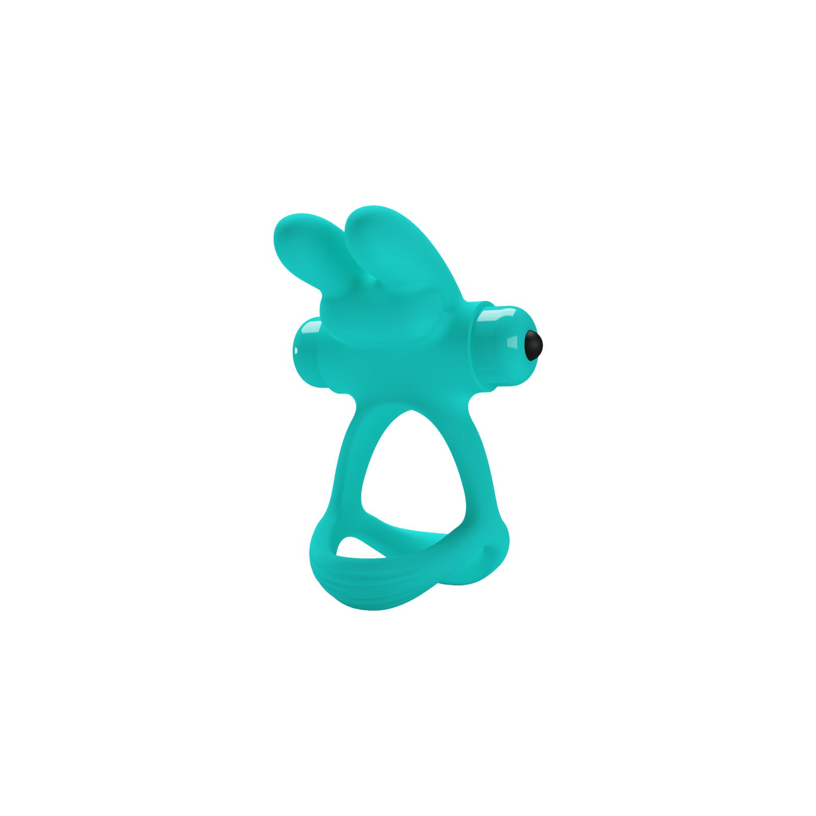 Pretty Love Dante Rabbit Vibrating Ring Green