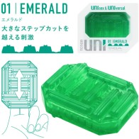 Masturbador Dedal Uni Emerald - Exploración Unisex