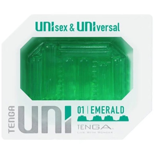 Masturbador Dedal Uni Emerald - Exploración Unisex