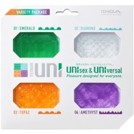 Uni Variety Masturbator Finger Pack 4 Units