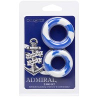 Conjunto de 2 Anillos Para Pene Admiral