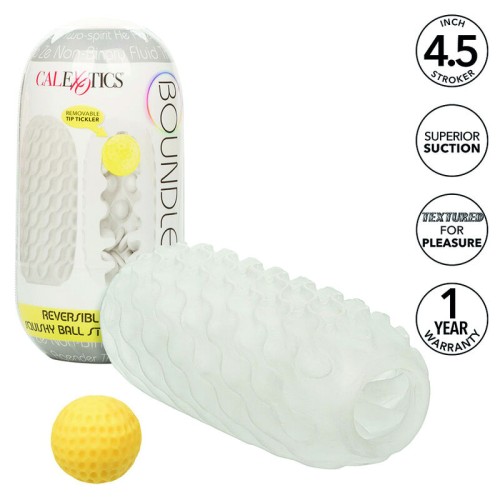 Boundless Reversible Squishy Ball Stroker Yellow