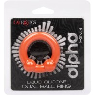 Anillo Doble Bola Alpha Para Placeres Intensos