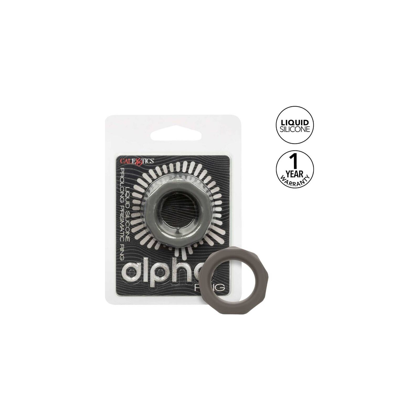 Alpha Prolong Prismatic Ring Gray - Premium Enhancer