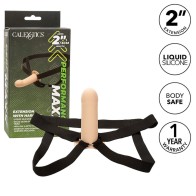 Performance Maxx Extension with Harness Light Skin - Ultimate Pleasure Experience