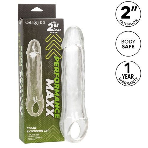 Performance Maxx Clear Extension 7.5 for Enhanced Pleasure