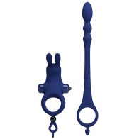 Pretty Love - Ayad Rabbit Vibrator with Plug - Dual Pleasure