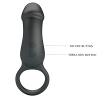 Pretty Love Vibrating Ring with Stimulator