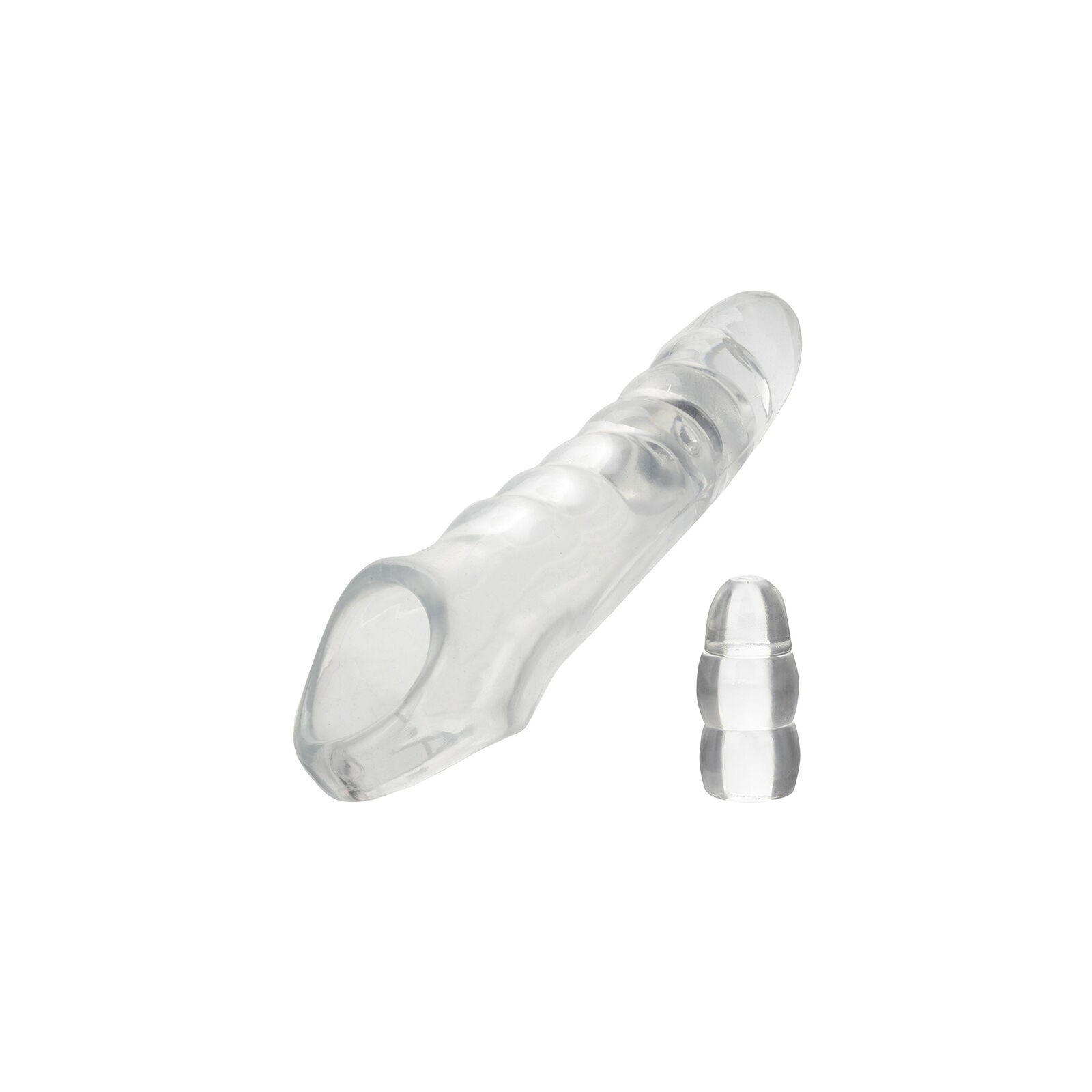 Maxx Extensor De Pene Ajustable Transparente para Placer Mejorado