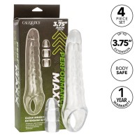 Maxx Extensor De Pene Ajustable Transparente para Placer Mejorado