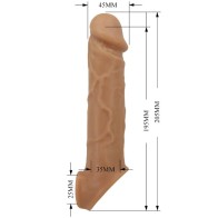 Natural Realistic Penis Sleeve for Enhanced Pleasure