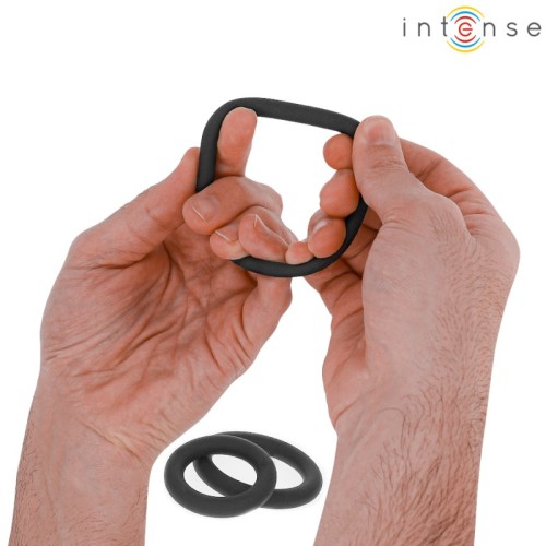 Intense Hugh Silicone Cock Rings Set