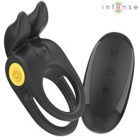 Intense SAM Double Vibrator Ring 10 Vibrations Black