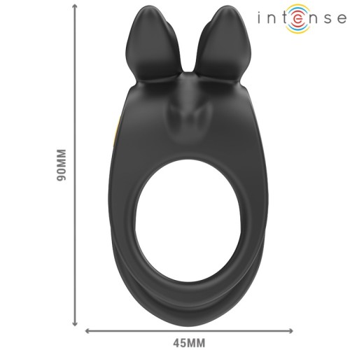 Intense SAM Double Vibrator Ring 10 Vibrations Black