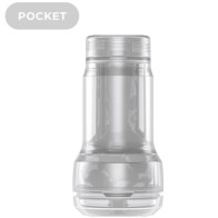 Feel Pocket Stroker Crystal for Portability and Pleasure