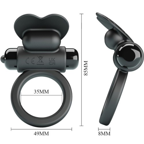 Debonaire Rabbit Vibrating Cock Ring - Extended Pleasure