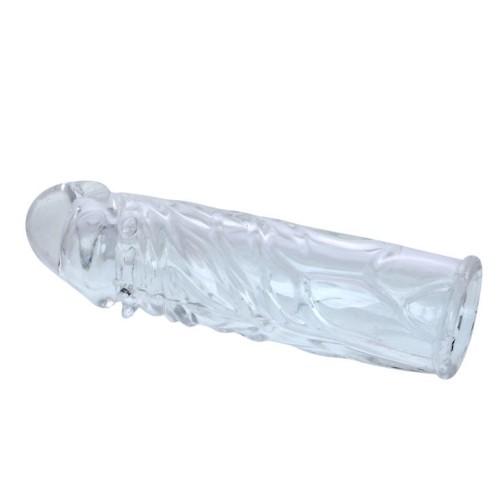 Baile - Funda Lila Para Hombres Pene En Silicona Adaptable 13 Cm