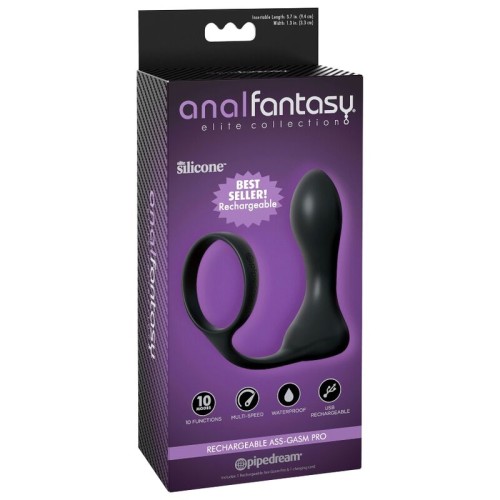 Ass-gasm Pro Recargable para Placer Definitivo