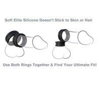 Max Width Silicone Rings Set