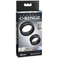 Max Width Silicone Rings Set