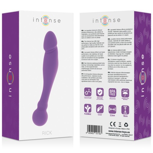 - Intense - Silicone Rick Dual Vibrador para Placer Intenso