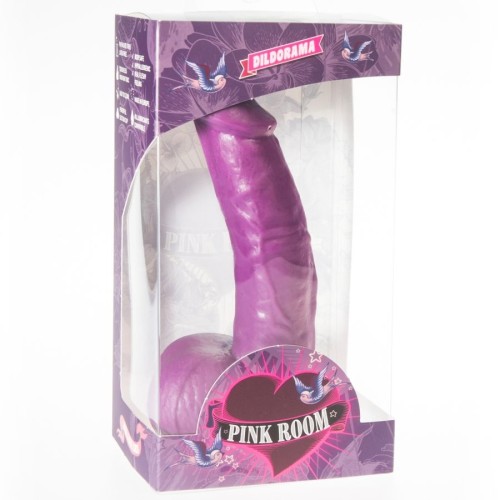 Connor Realistic Purple Dildo 16cm