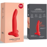 Flexible Limba Red Dildo Ideal for Couples