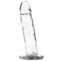 Clear Dildo Transparente 18 Cm - 4 Cm