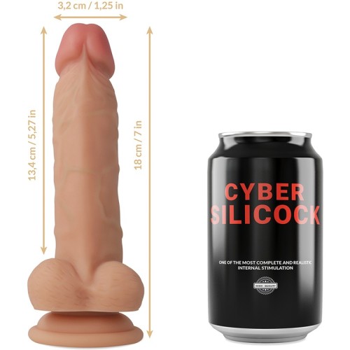 Jude Realistic Liquid Silicone Dildo 18 Cm - Real Life Experience