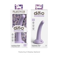 Dillio Platinum Curious Five 12.7 Cm Purple - Quality Dildo