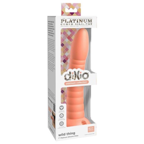 Dildo Wild Thing 17.78 cm Naranja