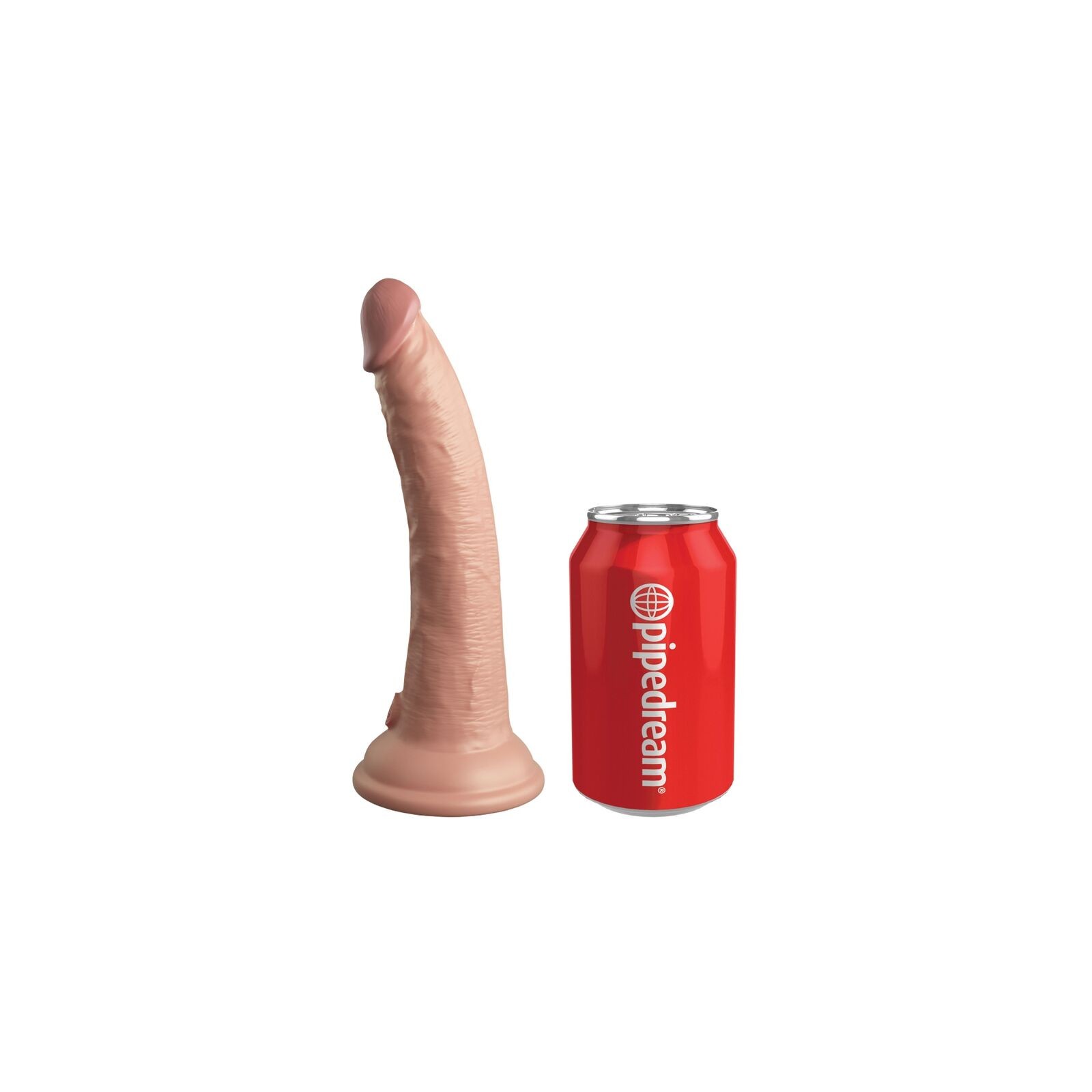 Vibrador Realista King Cock Elite con Control Remoto