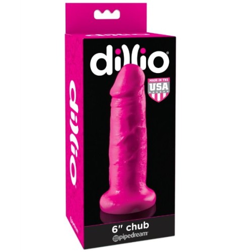 Chub Suction Cup Dildo 15.2 cm Pink - PIPEDREAM