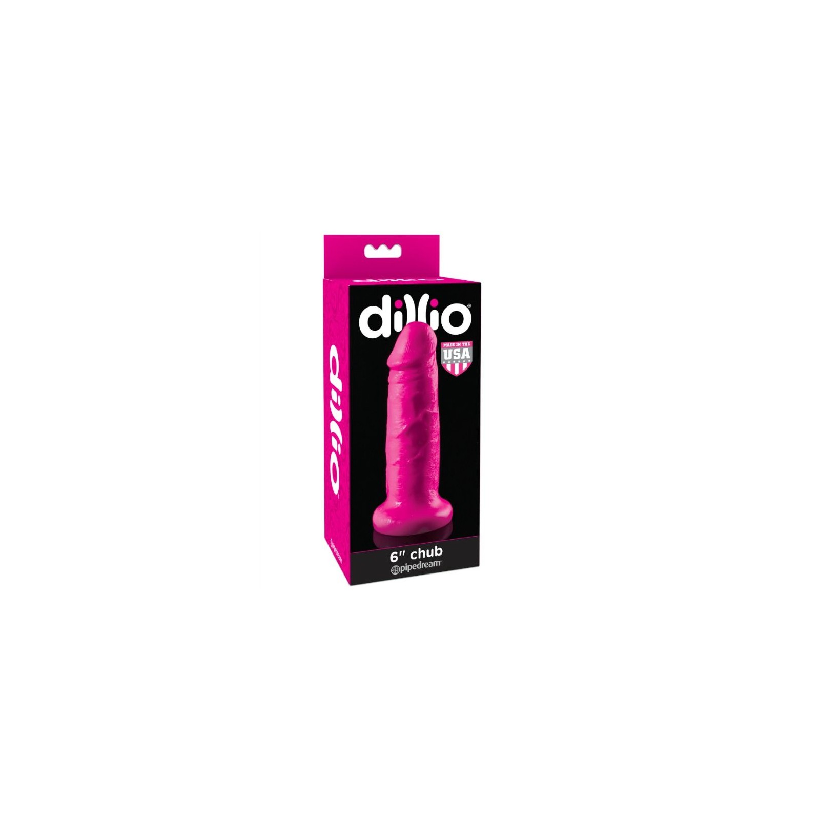 Chub Suction Cup Dildo 15.2 cm Pink - PIPEDREAM