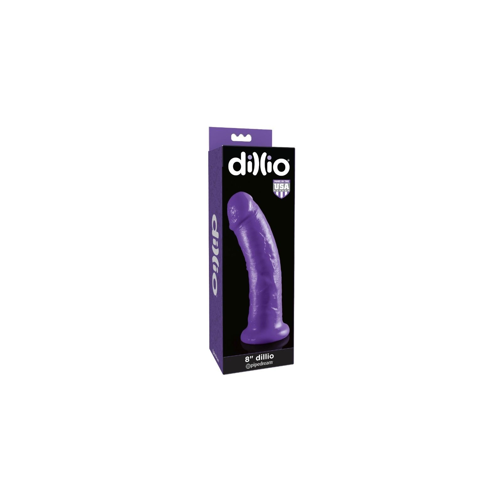 Dildo Lila con Ventosa Fuerte para Uso Versátil