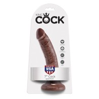 King Cock Chocolate Dildo 17.8 cm