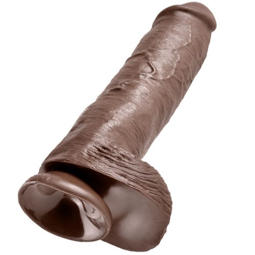 Dildo Realista Marrón King Cock 28cm