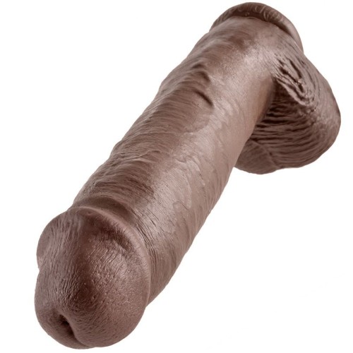 Dildo Realista Marrón King Cock 28cm