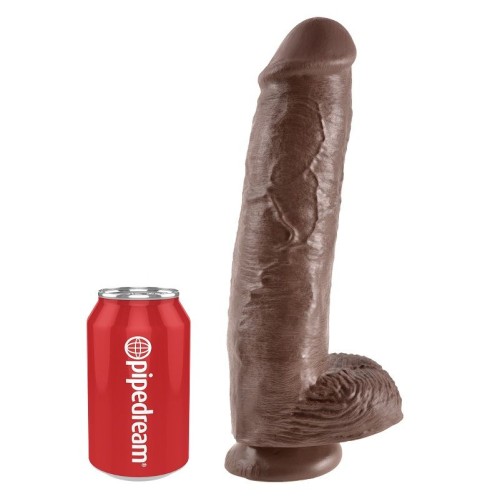 Dildo Realista Marrón King Cock 28cm