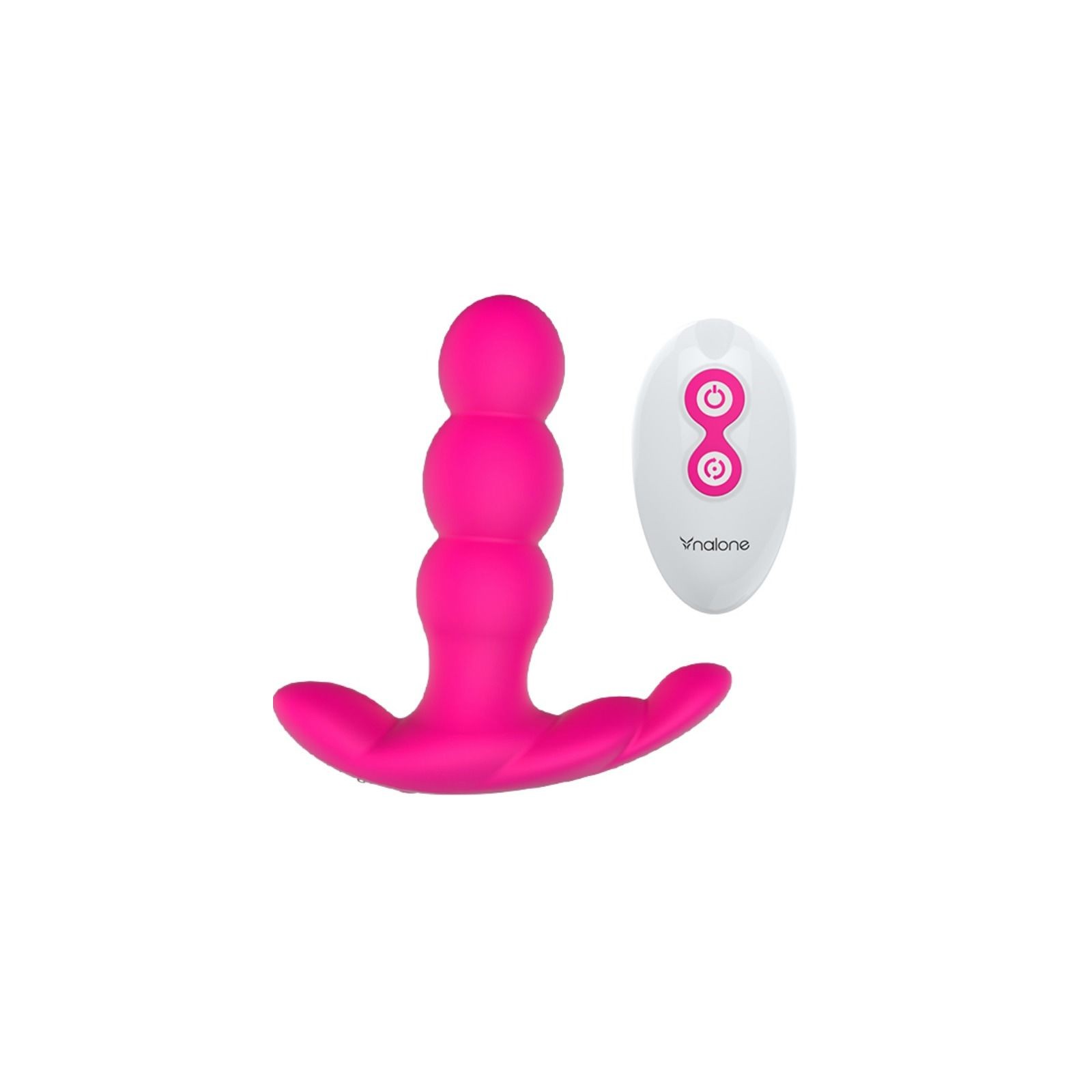 Pearl Anal Vibrator Remote Control Black