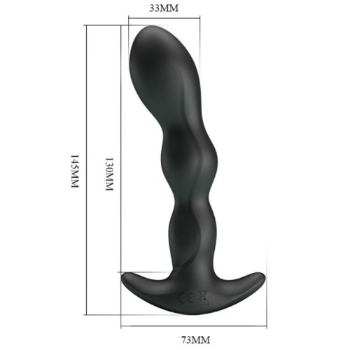 Anal Massager with 12 Vibration Modes