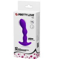 Purple Prostate Massager with 12 Vibration Modes