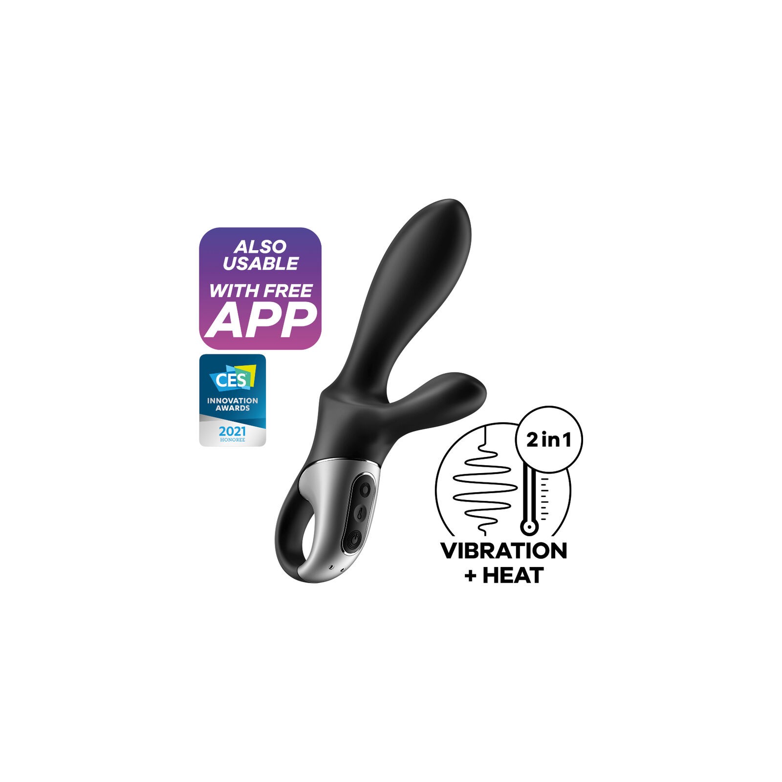 Satisfyer Heat Climax+ Anal Vibrator with App Control