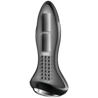 Satisfyer - Rotator Plug 1+ Plug Vibrador App Negro - Mejora Tu Placer