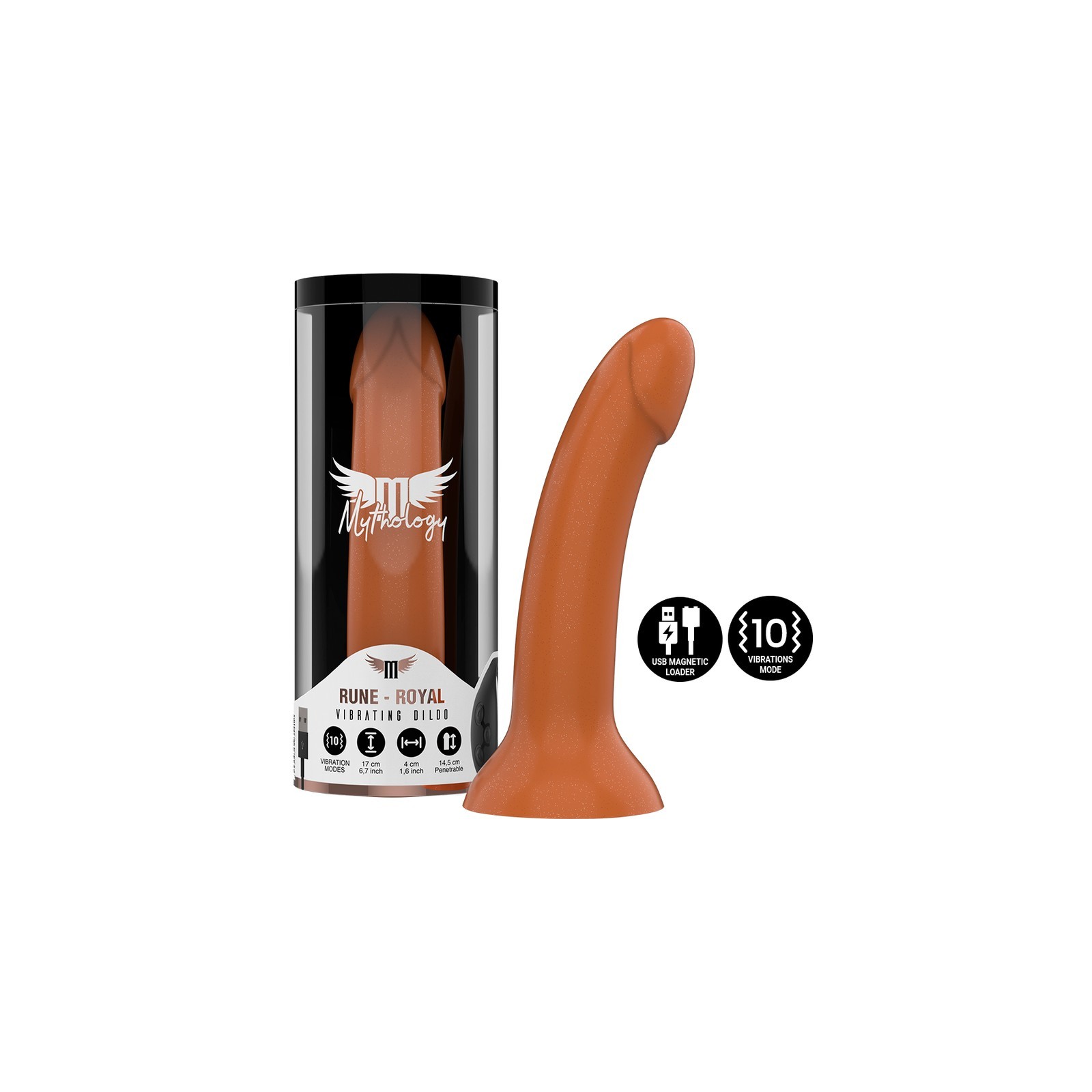 Mythology Rune Royal Dildo M - Harness Compatible