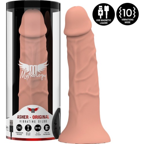 Dildo Mythology Asher Original con Vibración para Placer Intenso