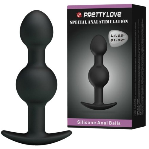 Pretty Love - Bolas Anales de Silicona para Estimulación Intensa