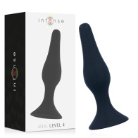 Intense Anal Level 4 15.5cm Black - Pleasure Stimulator