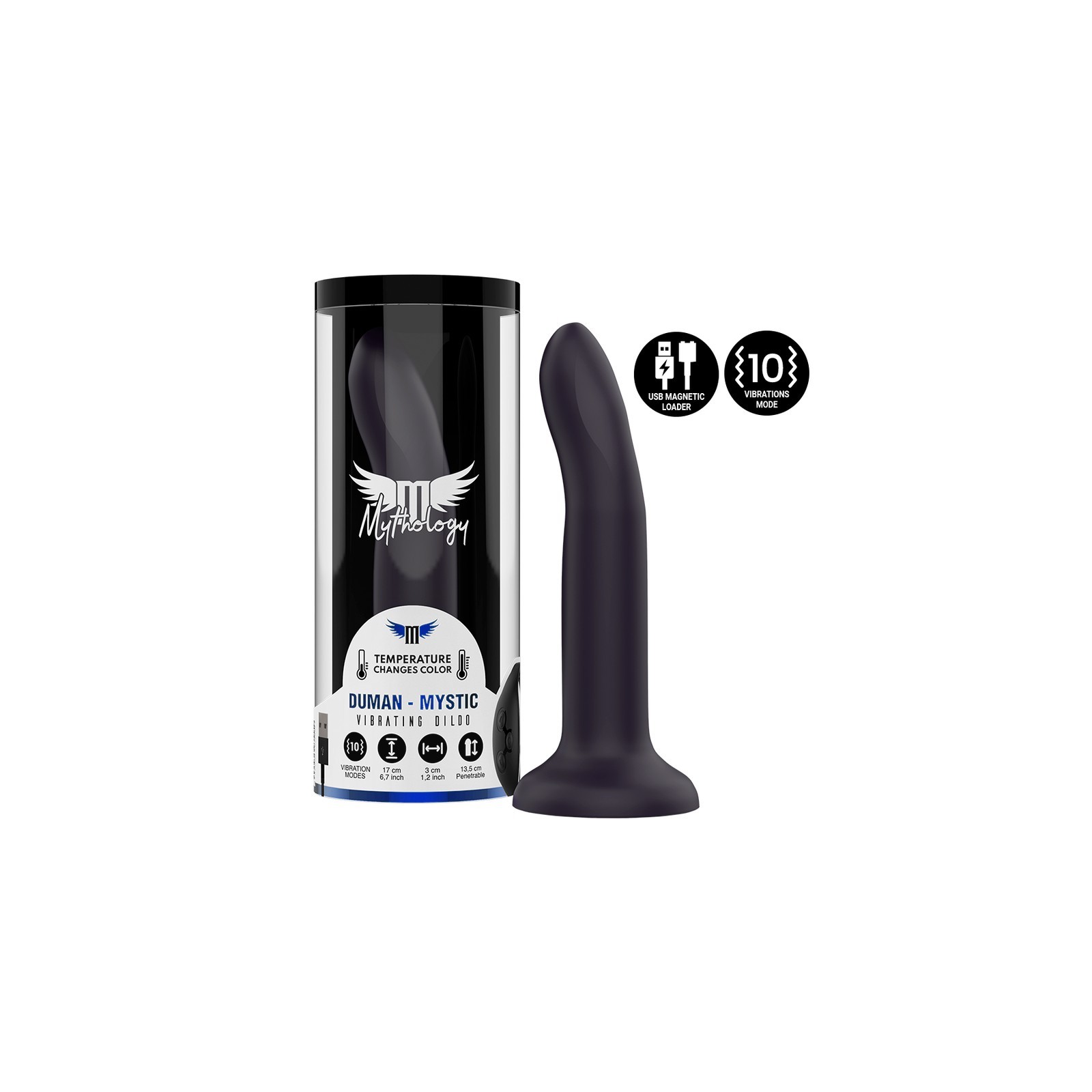 Mythology Duman Mystic M Temperature Reactive Dildo Vibrator