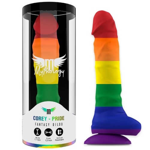 Mythology Corey Pride Dildo M - Fantasy Dildo for Pleasure